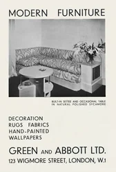 Mobilier moderne - Green and Abbott Ltd., 1933