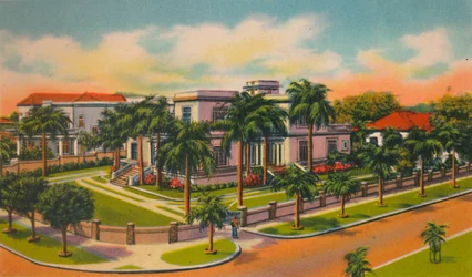 Résidence moderne à El Prado, Barranquilla, c1940s
