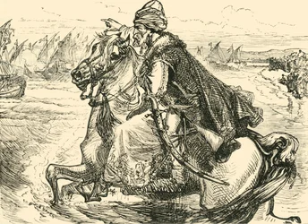 Mohammed II encourageant ses marins