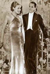 Molly Lamont et Gene Gerrard, acteurs, 1933