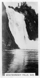 Chutes de Montmorency, Québec, Canada, c1920s