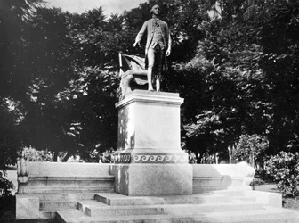 Monument à George Washington, parc de Palerme, Buenos Aires, Argentine