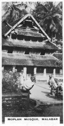 Mosquée Moplah, Malabar, Inde du Sud, vers 1925