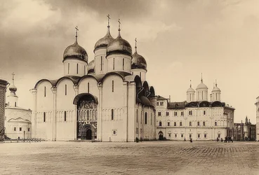 Moscou. Cathédrale de la Dormition