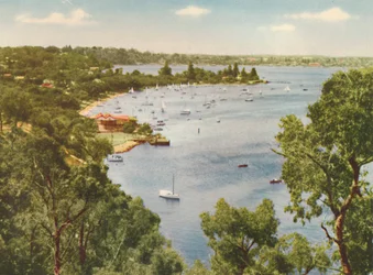 Baie de Mosman, Keanes Point, Peppermint Grove, vers 1947