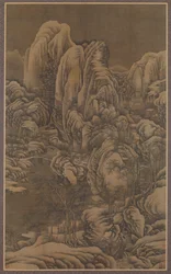 Mont Emei sous une forte neige, XVIIe siècle