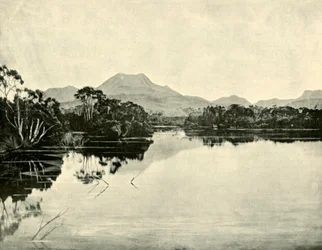 Mont Gould, chaîne Du Cane, rivière Narcisse, lac St. Clair, 1901