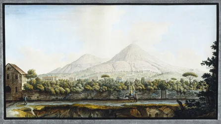 Mont Vésuve, Royaume de Naples, vers 1767