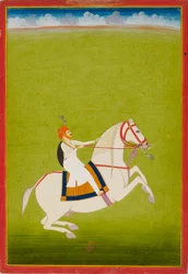 Rajput monté, début du XIXe siècle