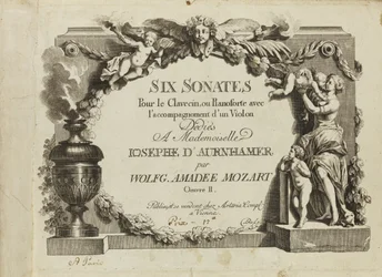 Mozart : Six sonates pour le clavecin ou pianoforte avec l