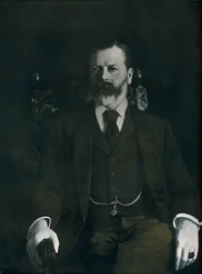 M. Arthur Sanderson chez lui