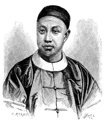 M. Yang, Attaché de la Légation chinoise à Paris, vers 1890