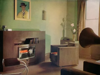 Appartement de Mme Betty Fraser au 28a, Upper Gloucester Place, Londres, 1932