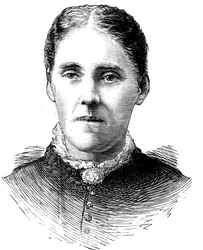 Mme Houghton, épouse du révérend John Houghton, 1886