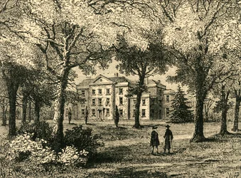 Maison de Mme Thrale, Streatham, vers 1878