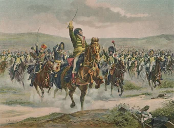Murat menant la cavalerie à Iéna, 14 octobre 1806, 1896