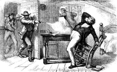 Assassinat de Joseph et Hyrum Smith, 1844, vers 1880