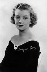 Myrna Loy 1905-1993, actrice américaine, 20e siècle