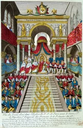 Napoléon Bonaparte couronné empereur Napoléon Ier, 2 décembre 1804