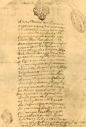 Certificat de naissance de Napoléon, 21 juillet 1771, 1921