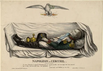 Cercueil de Napoléon, vers 1840