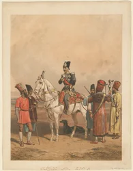 Nasser al-Din Shah Qajar 1831-1896, Shahanshah de Perse, vers 1850