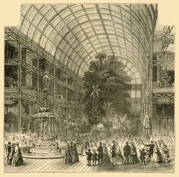 Nef de la Grande Exposition de 1851, vers 1876