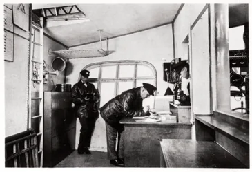 Salle de navigation, Zeppelin LZ 127 Graf Zeppelin