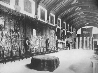 Château de Naworth, Cumberland - Le comte de Carlisle, 1910
