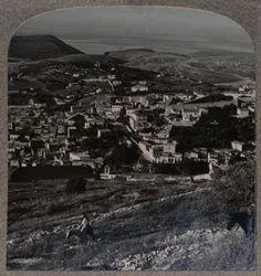 Nazareth et le Mont de la Précipitation, vers 1900