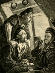 Approchant de la maison