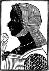 Femme noire, fin du XVe siècle