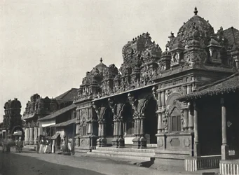 Nouveau temple hindou Pithat, Colombo, 1926