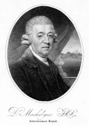 Nevil Maskelyne, astronome anglais, 1804