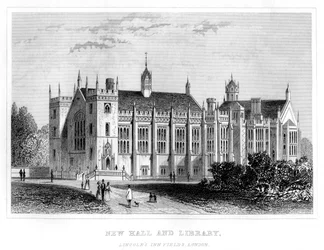 New Hall et Bibliothèque, Lincoln