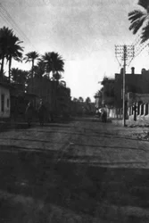Nouvelle rue, Bagdad, 1918