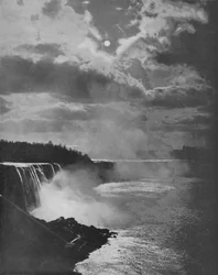 Niagara au clair de lune, 19e siècle