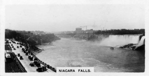 Chutes du Niagara, Canada, vers 1920
