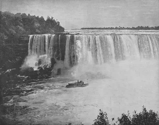 Chutes du Niagara, vers 1897