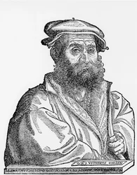 Niccolo Tartaglia, mathématicien et mécanicien italien, années 1550