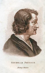 Nicolas Poussin, peintre classique français, 19e siècle