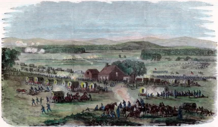 Nuit de la bataille de Cedar Mountain, comté de Culpeper, Virginie, guerre civile américaine, 9 août 1862