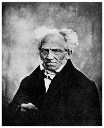 Nihilisme : Arthur Schopenhauer, philosophe allemand, XIXe siècle, 1956