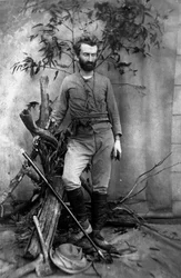 Nikolai Nikolaevich Miklukho-Maklai, anthropologue russe, Queensland, Australie, vers 1880