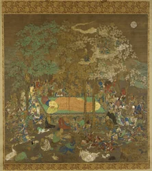 Nirvana du Bouddha, début du 14e siècle