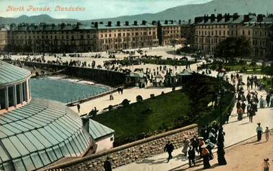 North Parade, Llandudno, fin du 19e-début du 20e siècle