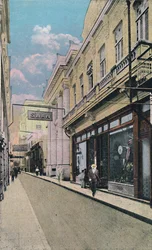 Rue Obispo, La Havane, Cuba, c1910