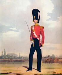 Officier du 87e ou Royal Irish Fusiliers, vers 1833, 1914