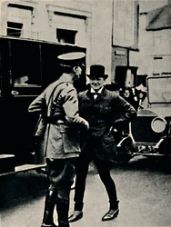 Visite officielle en France, 1917