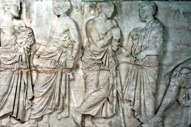 Officiels, frise du Parthénon, 438-432 av. J.-C.